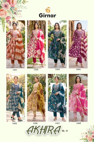 Girnar akhira vol 1 women kurti wholesaler